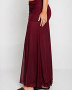 Falda Reva Burgundy