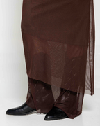 Vestido Nira Dark Brown