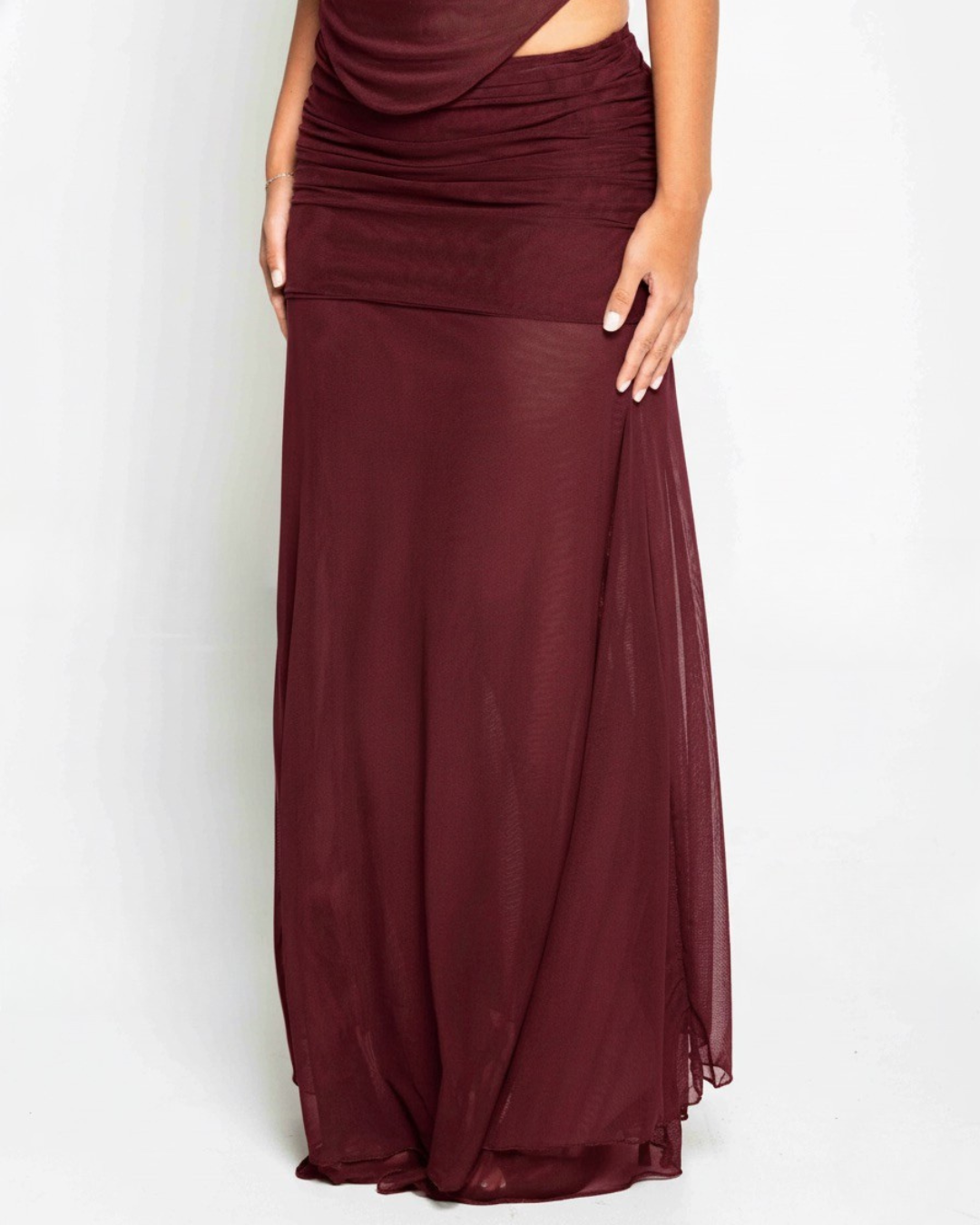 Falda Reva Burgundy