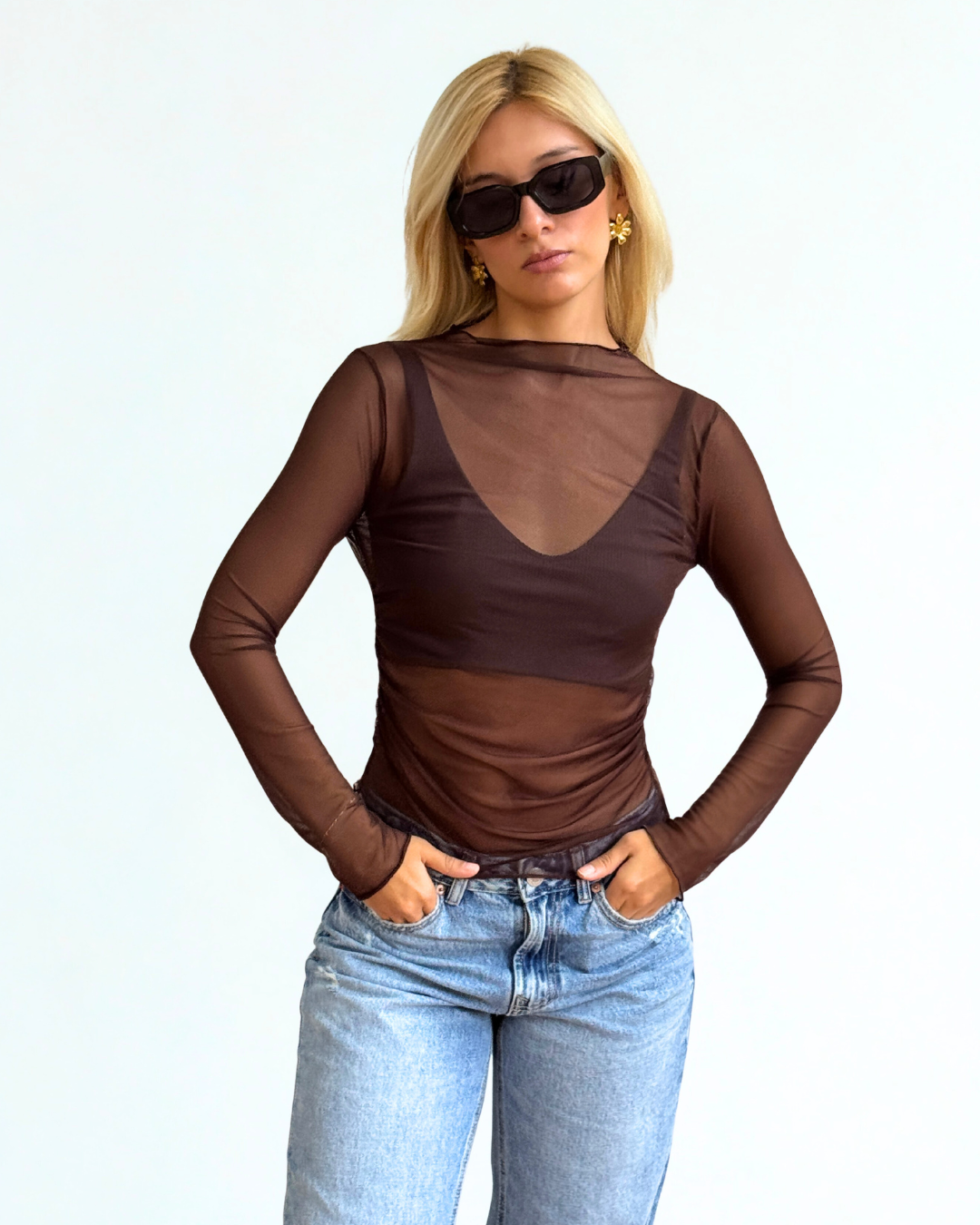 Lubau Mesh Chocolate