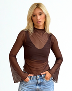 Buzo Bell Mesh Chocolate