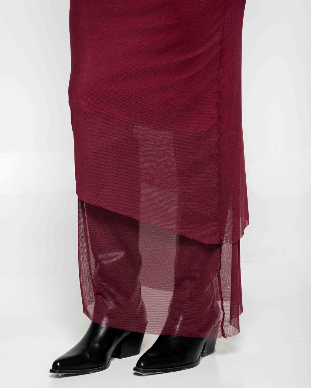 Vestido Nira Burgundy