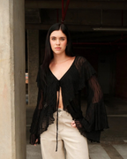 Top Billow Black