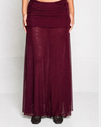 Falda Reva Burgundy