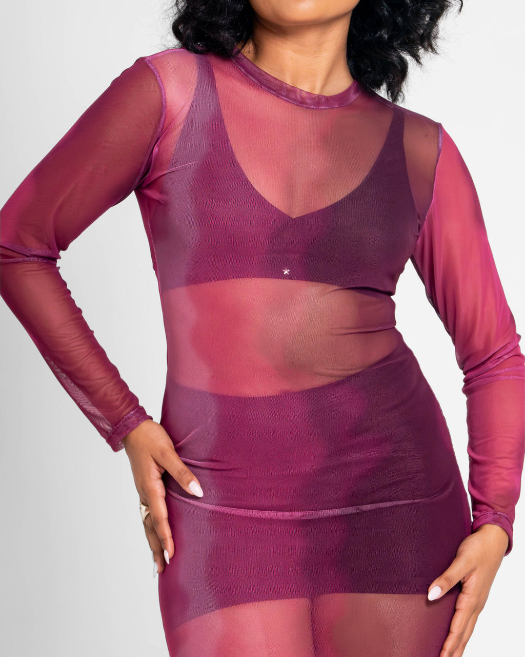 Magenta Dress