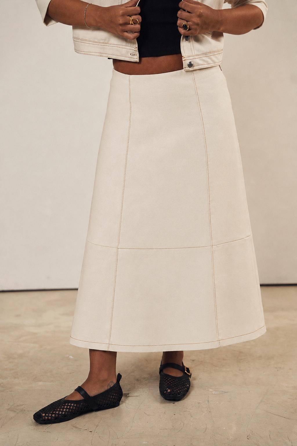 Falda Bell Raw