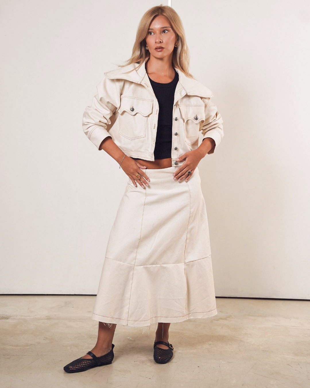 Falda Bell Raw