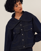 Wave Pocket Blue jacket