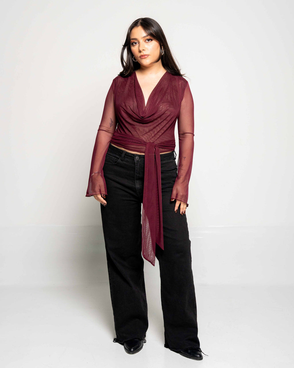 Top Ansa Burgundy