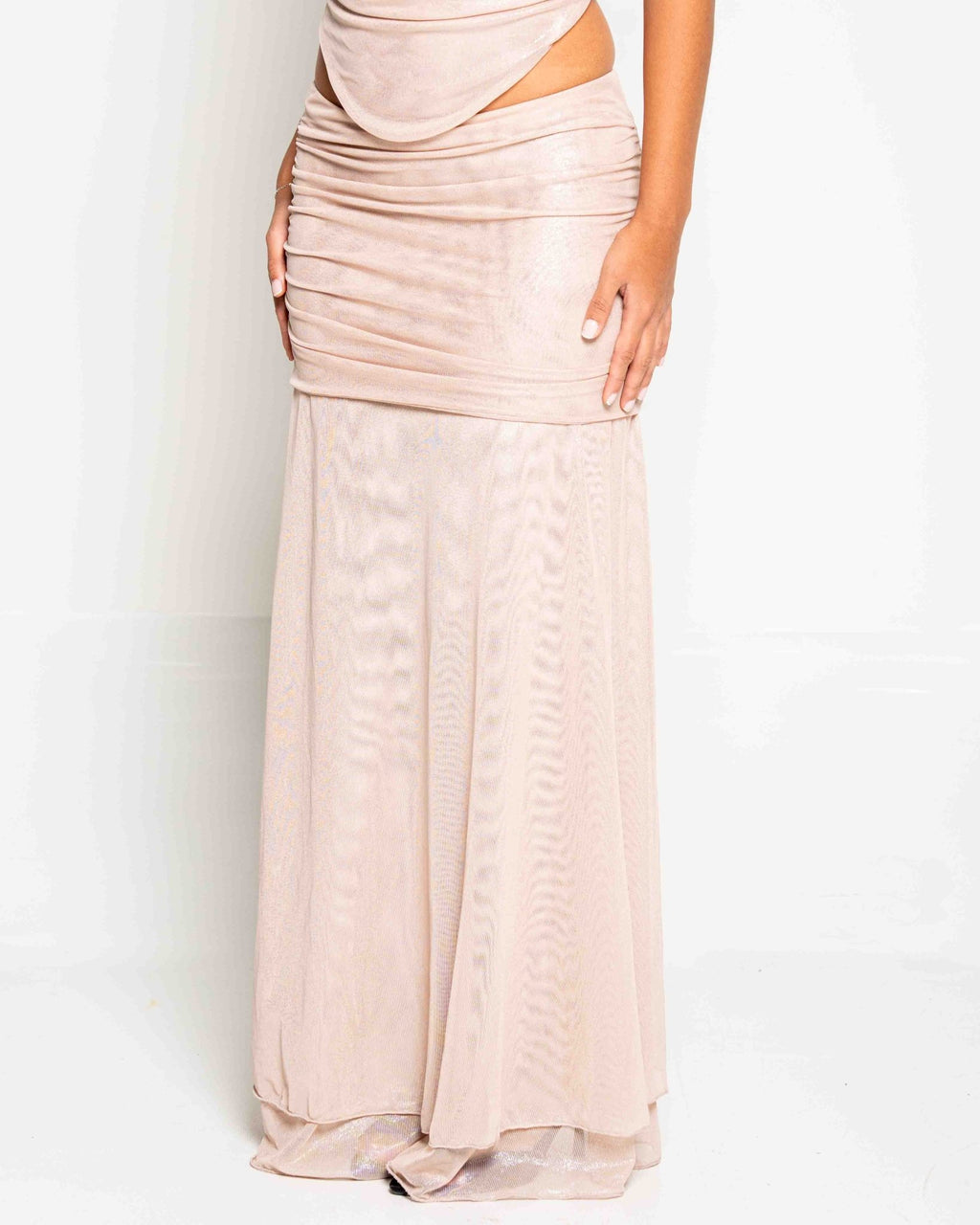 Falda Reva Light Champagne - Nítida