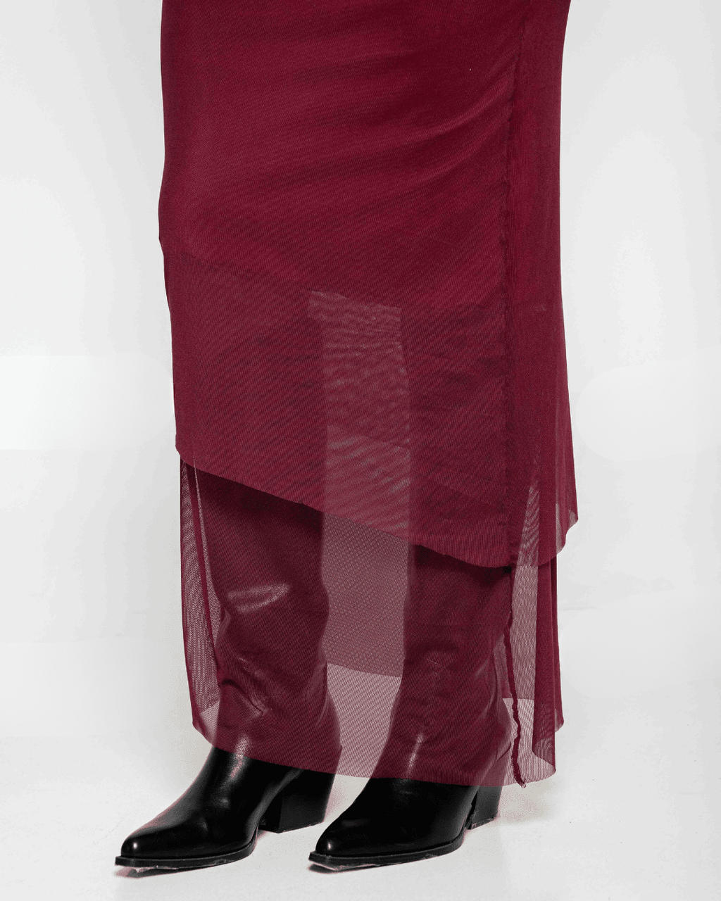 Vestido Nira Burgundy - Nítida